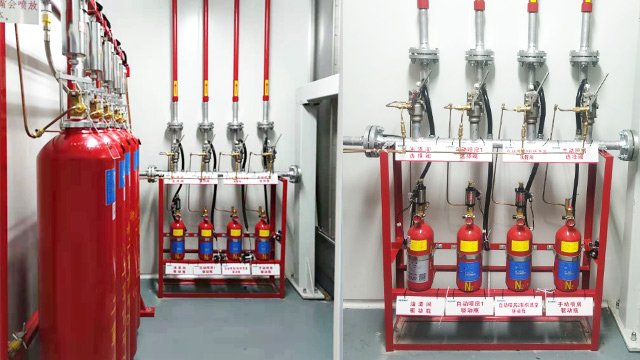 汽車涂裝車間消防氣體滅火系統實例